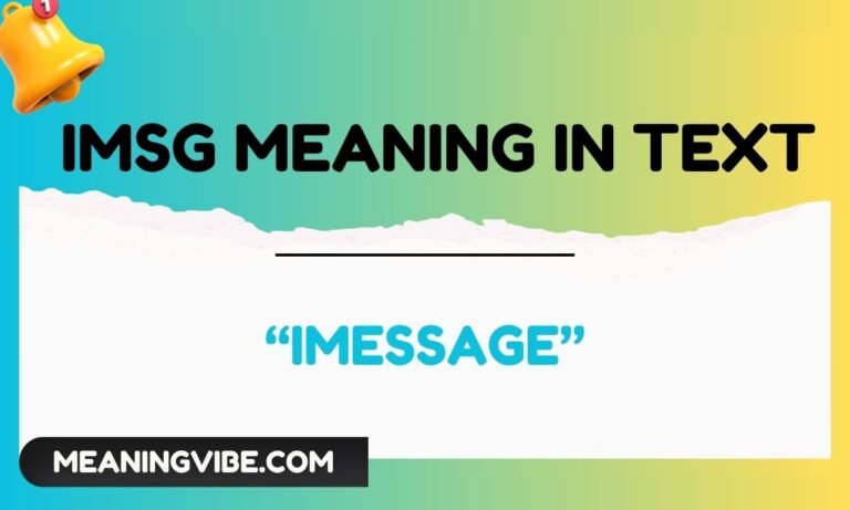 imsg meaning in text