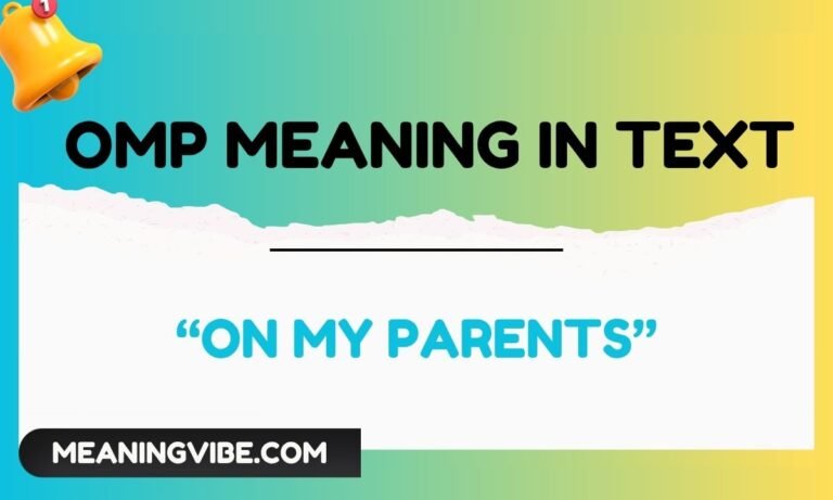 omp meaning in text