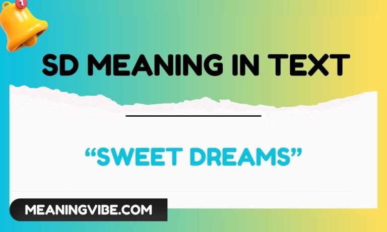 sd meaning in text