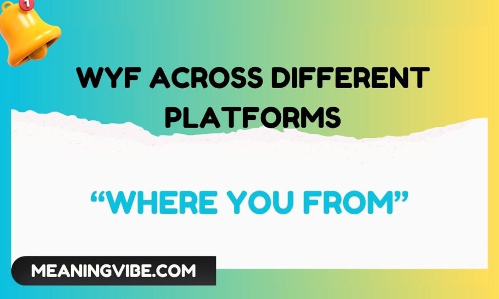 WYF Across Different Platforms