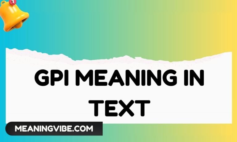 GPI Meaning in Text (1)