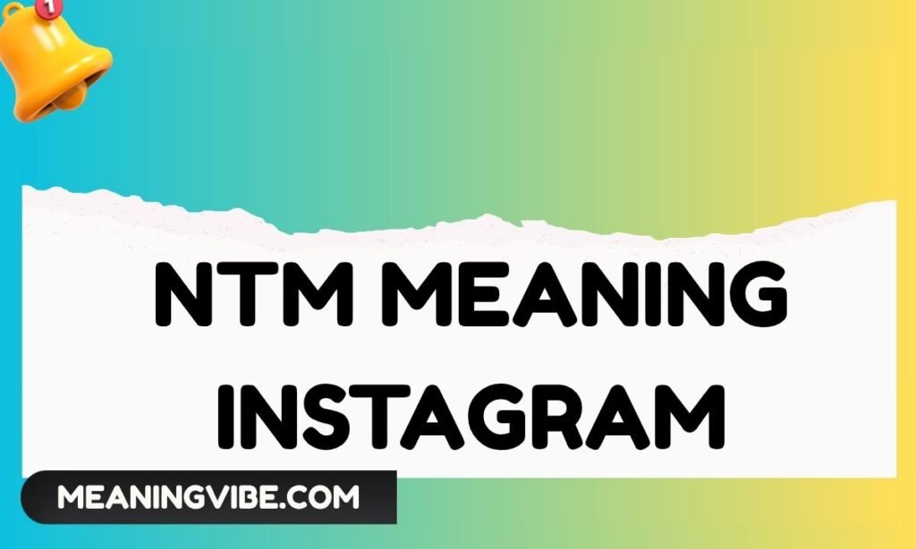 Ntm Meaning Instagram