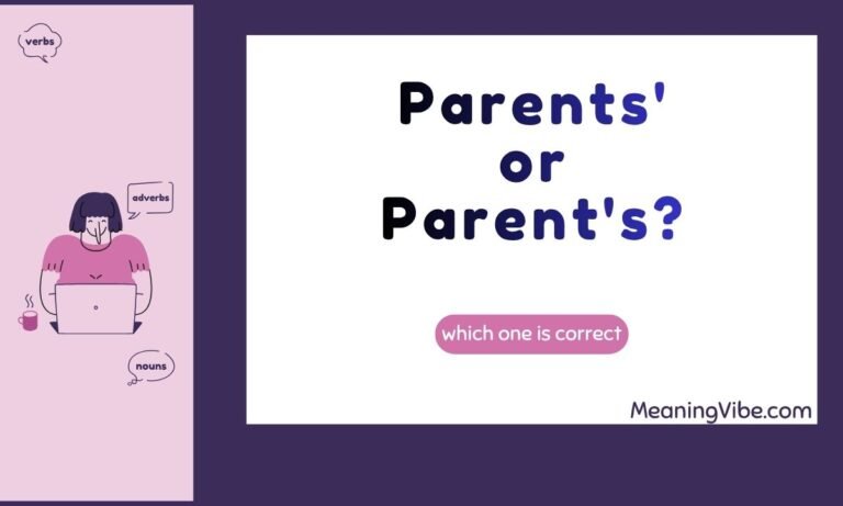 Parents or Parents