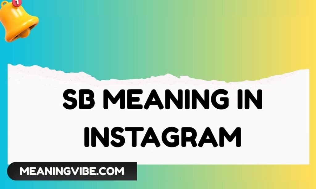 SB Meaning in Instagram