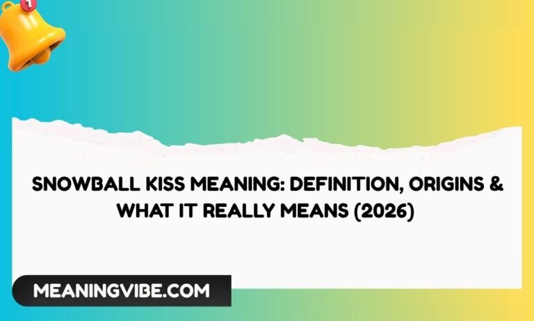 Snowball Kiss Meaning Definition, Origins & What It Really Means (2026)