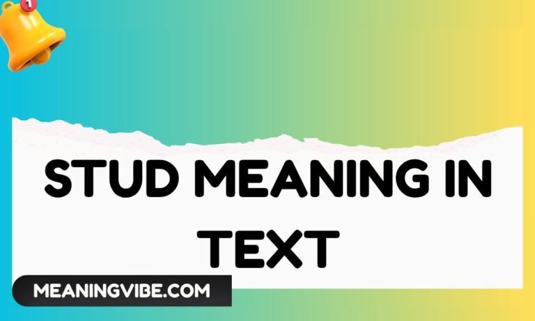 Stud Meaning in Text