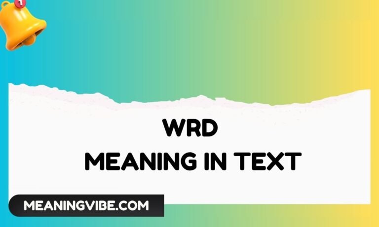 WRD Meaning in Text (1)