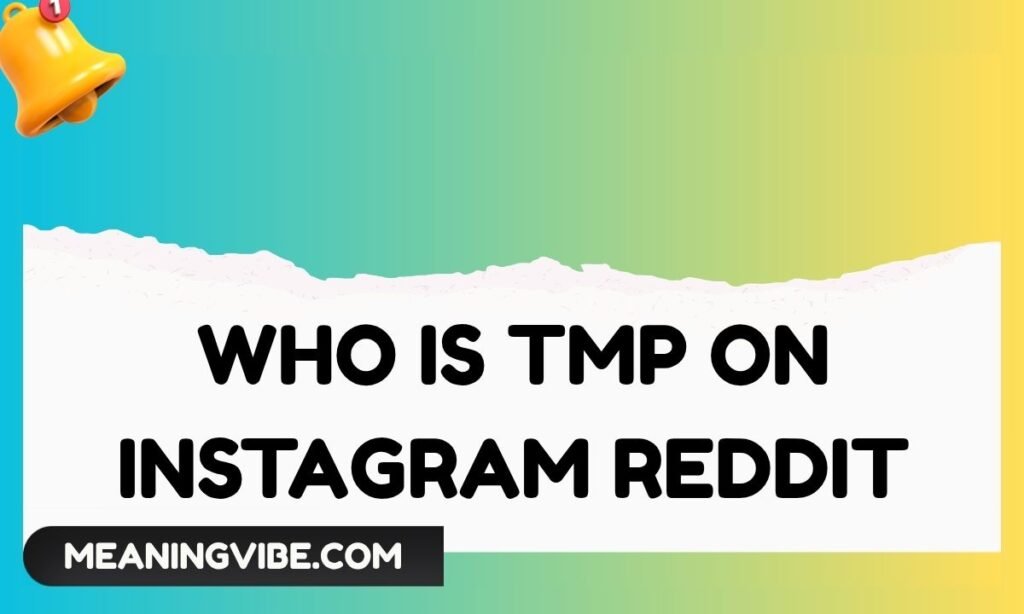 Who Is TMP on Instagram Reddit