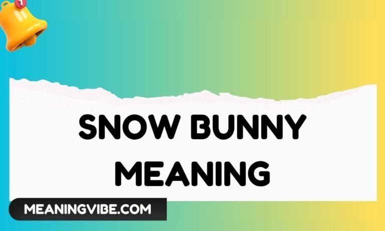 Snow Bunny Meaning