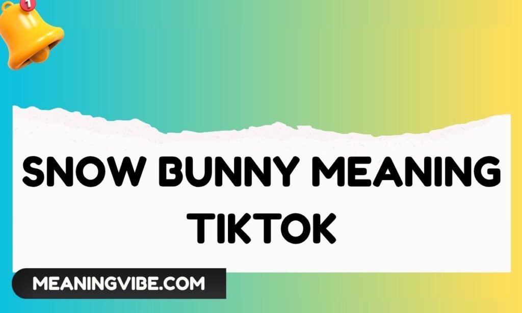 Snow Bunny Meaning TikTok