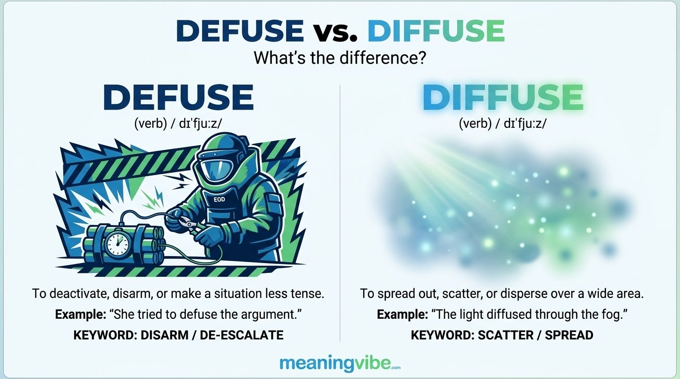 Defuse vs Diffuse