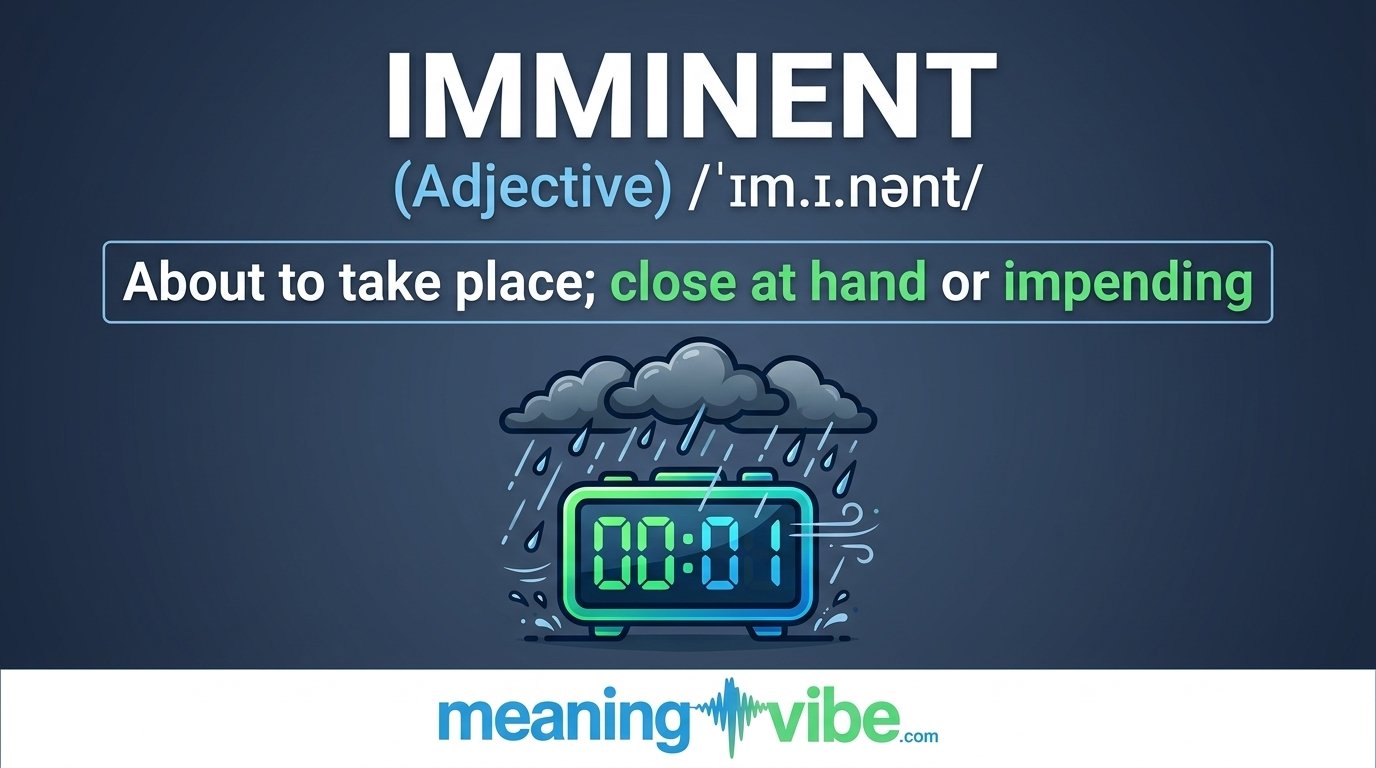 Eminent vs Imminent