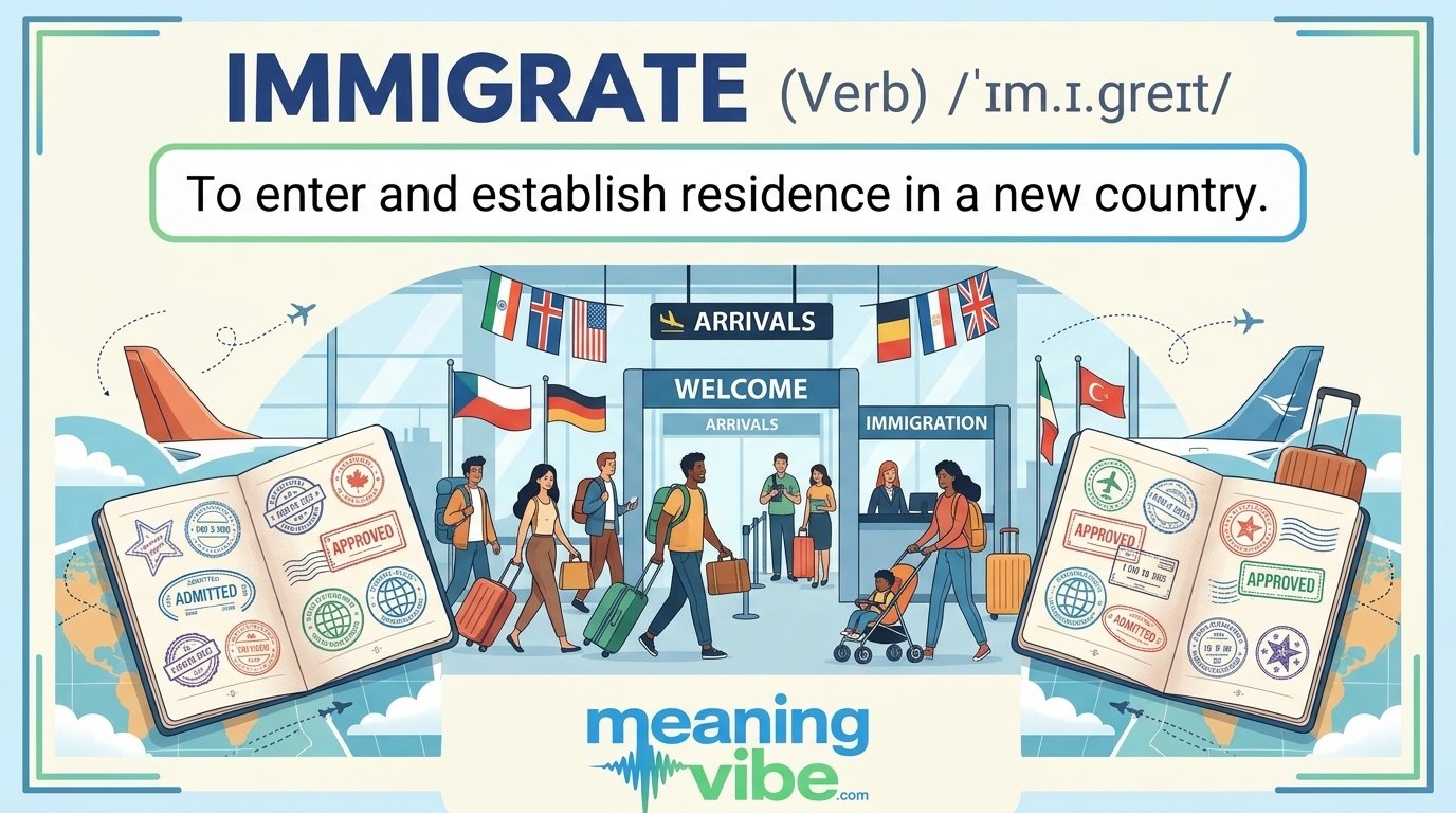 Emigrate vs Immigrate