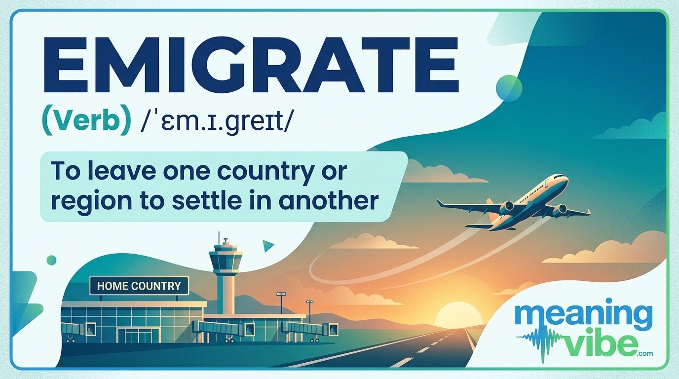 Emigrate vs Immigrate