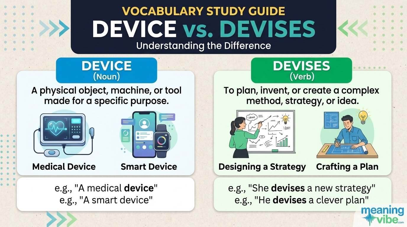 Device vs Devises