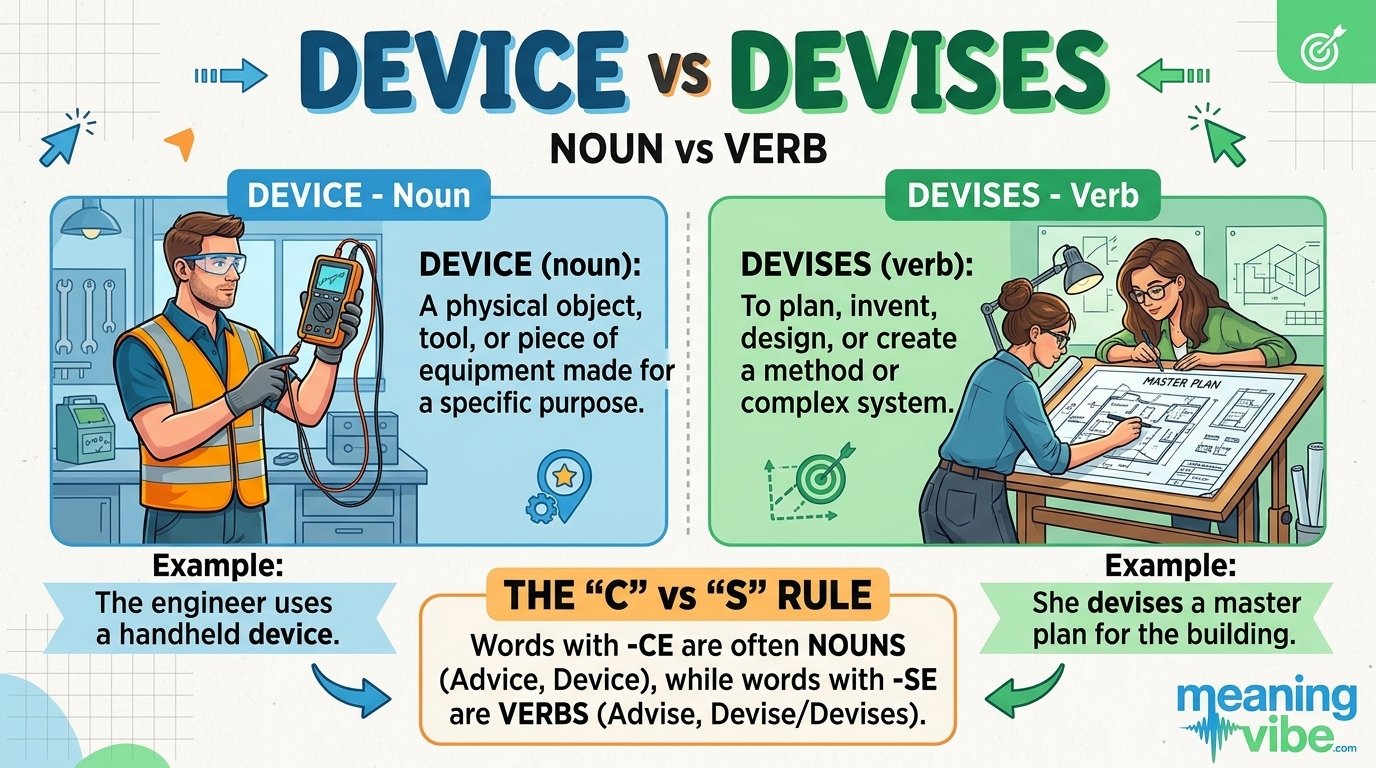 Device vs Devises