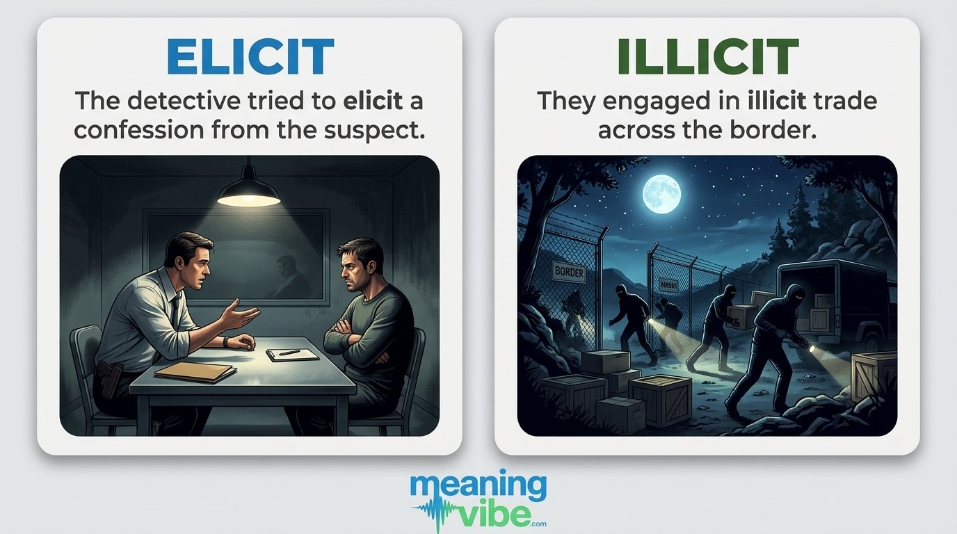 Elicit vs Illicit